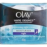 Olay White Radiance Advanced Fairness Night Restoring Cream 50g