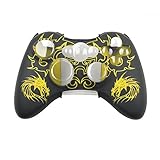 WINOMO Soft Silicone Protective Skin Case Cover for Xbox 360 Controller (Yellow)