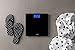 Eat Smart Precision Digital Bathroom Scale, 400 Pound Capacity, Black