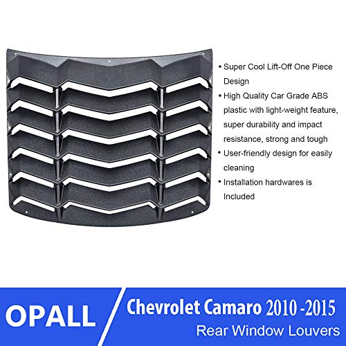 2 Window+Windshiled+Louver+Chevrolet+Camaro