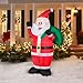 7 Airblown Inflatable Waving Santa Christmas Inflatable