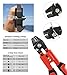 Booms Fishing Heavy-Duty Hand Crimper has Hardened Steel Jaws with 4 Crimping Positions and 2 Hardended Steel Side Cutter