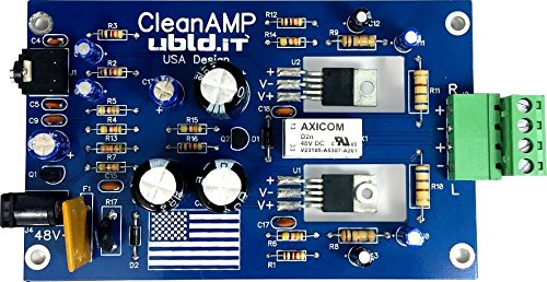 ubld.it CleanAmp 2 Stereo HiFi Amplifier Kit with End Panels ubld.it CleanAmp 2 Stereo HiFi Amplifier Kit with End Panels