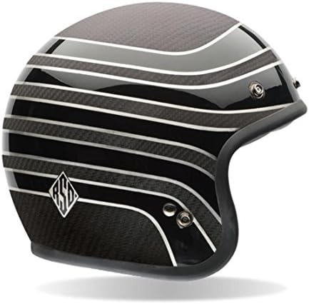 Bell Custom 500 Carbon Open Face Motorcycle Helmet (RSD Talladega, XX-Large) (Non-Current Graphic)