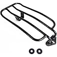 Fjpacemt Black Luggage Rack for Honda Rebel Accessories 2017-2022 2023 CMX 300 500 Rear Solo Seat Carrior Support Shelf