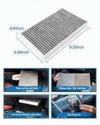 PHILTOP Cabin Air Filter, Replacement for