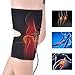 MS.DEAR Knee Heating Wrap, Knee Support for Arthritis, Heated Knee Brace Wrap Thermal Therapy, Knee Brace Wrap for Pain Relief, 1PC for Men Women