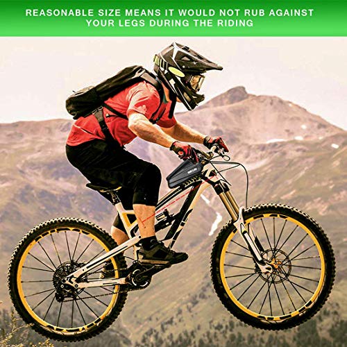image for ANSOPO-US Bicycle Top Tube Frame Bag Rain Resistant Bike Frame Bag and