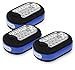 Cade 3 LED Compact Work Lights, 24 LEDs-Magnetic & Hook 2-in-1 Design(Black&Blue)
