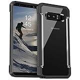 Galaxy Note 8 Case, Ztotop Shock-Absorption Protection Rugged Case Hard Back Premium Hybrid Protective Clear Cover for Samsung Note 8,(2017 Release),Black