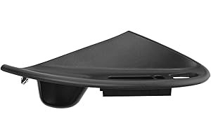 TRQ Interior Door Pull Handle Bezel LH Left Driver Side Compatible with Mustang Convertible