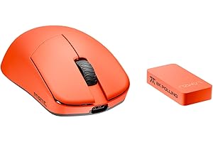 Fnatic x Lamzu Maya X 8K Large Wireless Pro Gaming Mouse Special Edition, Pixart 3950 Sensor, Epically Light 47g, 80h Battery Life, Optical Switches, Windows & Mac Compatible