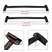 AUXMART Roof Rack Cross Bars Crossbars Compatible for Honda CR-V 2002 2003 2004 2005 2006 Crossbars Luggage Rack Cargo bar (Black)