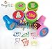 Tiny Mills 24 Pcs Cat Stampers for Kids