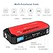 iClever 800A Peak 18000mAh Portable Jump Starter (up to 6.5L Gas Or 5.3L Diesel Engine) Auto Battery Booster, Portable Power Pack with LED Flashlight, Compass