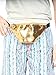 Shiny Gold Retro Fanny Pack