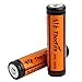 ThorFire 3000 mAh 3.7V 18650 Battery Protected Rechargeable Li-ion Battery for Flashlight