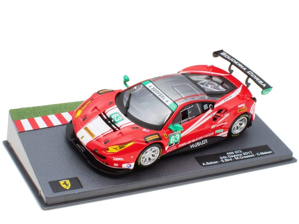 OPO 10 - Miniature car 1/43 Ferrari 488 GT3-24h Daytona 2017 - FT003
