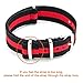 CIVO Watch Strap 4/8 Packs - 16mm 18mm 20mm 22mm 24mm Premium Ballistic Nylon Watch Bands Zulu Style for Men Women