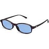 VANLINKER Retro Polarized Rectangle Sunglasses Womens Trendy 90s Small Square Sunnies Vintage Narrow Thin Frame VL9855