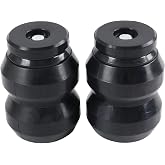 Rear Suspension Enhancement System Compatible with 2009-2021 Dodge Ram 1500 | Rear Suspension Rubber Helper Spring Kit Replace# DR1500DQ