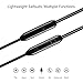 in-Ear Earbuds Earphones Headphones, Acode 3.5mm Metal Housing Magnetic Best Wired Bass Stereo Headset Built-in Mic/Hands-free/Volume Control+Carrying Case+3 Pair Earbuds (Black)