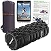 SFABFEMIT Foam Roller Massager for Trigger Point Therapy by SmarterLife - Massage Rollers for Sore Muscles, Pre and Post Workout, Exercise, Recovery, Yoga, Pilates, Cycling and Running (Black)