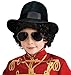 Michael Jackson Costume Accessory, Child's Fedora Hat