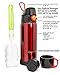 Vacuum Insulated Stainless Steel Water Bottle - 27 oz - Cold 24 hours Hot 12 hours - Leak & Sweat Proof - FREE Cleaning Brush Included - Unique Gift Ideas - Yankee Swap Gifts(Red)