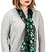 Purple Box Jewelry Shamrock Scarf One Size (Green)