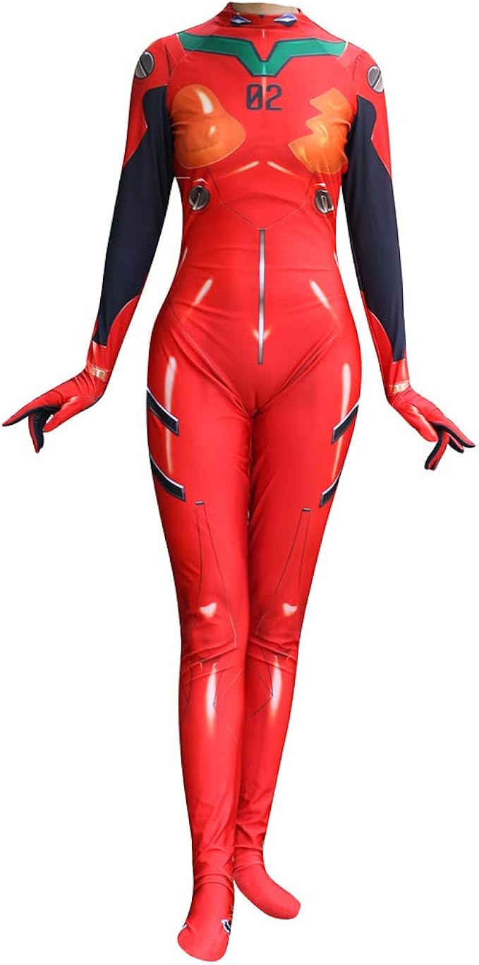 Movie EVA Neon Genesis Evangelion Asuka Langley Soryu Plugsuit Adult