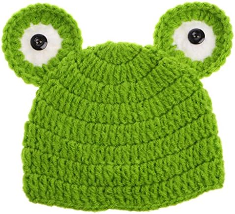 HotAmz Little Children Baby Lovely frog Infant Cute Animal Knit Hat-