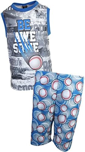 MAC HENRY Boys Sublimation Pajama Short Set