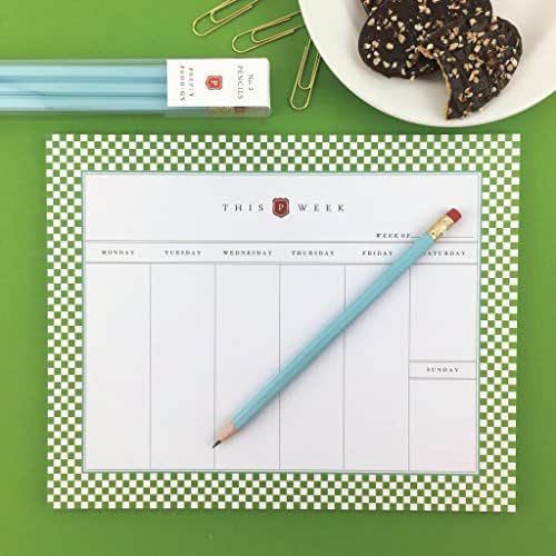 Weekly Notepad Planner/Weekly Planner / 2018 / Weekly Notepad/Notepad/Notepad