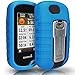 TUSITA Case for Garmin Oregon 600 600t 650 650t 700 750 750t - Silicone Protective Cover - Handheld GPS Accessories (Blue)
