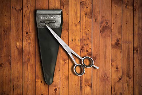 Professional Hair Cutting Scissors - Sharp Blades Hair Shears/Barber Scissors/Mustache Scissors - J2 Stainless Steel Hair Scissors - 6.5\