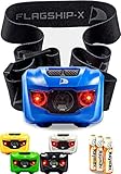 Insane Sale Flagship-X Waterproof CREE LED Camping Headlamp Flashlight For Running Blue