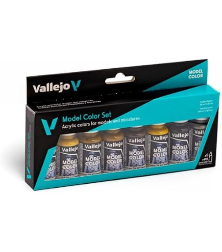 Amazon.com: Vallejo Model Color Set 70249 Alpine Waffen-SS Tank