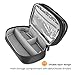 ProCase Breast Pump Bag, Double Layer Breastmilk Pump Backpack Breast Milk Carrier for Breastfeeding Nursing Mom Work, Travel, Daycare -Coal Black