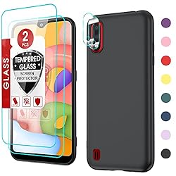 LeYi for Samsung A01 Case, A01 Phone Case with [2