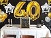 Geefuun 40th Birthday Gift Card Party Decorations - 1979 Sign Wedding Anniversary 40 Year Old Poster for Women Men, with Gold Frame