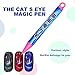Perfect Summer 1pcs Cat Eyes Magnet Pen Magnetic Magic Pen for 3D Cat Eyes Gel Nail Polish Tool French Manicure Nail Art