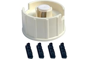 HIPIDOG Automatic Pet Feeder Small&Medium Pets Automatic Food Feeder and Waterer Set 3.8L, Travel Supply Feeder and Water Dispenser for Dogs Cats Pets Animals (Water Dispenser Cap)