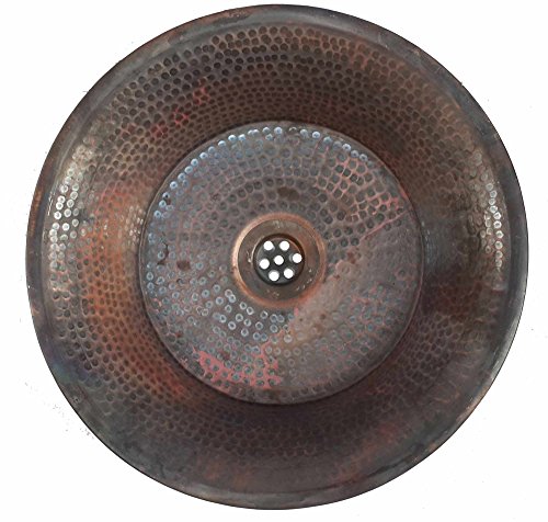 Egypt gift shops Counter Top Vessel Dark Flame Burnt Copper Bath Sink Remodeling