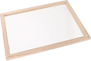 HORIALENCE Wooden Papermaking Kit for Boys and Girls Handmade Paper Frame Tool for Diy Crafts Safe Materials