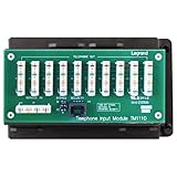 ON-Q Telecom - Modules 4x10 Telecom Module 110 Punch Down Connections with RJ31X (TM1110)