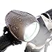 Bright Eyes Newly Upgraded and Fully Waterproof 1200 Lumen Rechargeable Mountain, Road Bike Headlight, 6400mAh Battery (Now 5+ Hours on Bright Beam). Free Diffuser Lens / TAILLIGHT (Silver-Gray)