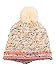 Arctic Paw Girls Chunky Knit Beanie with Yarn Pompom, Cream