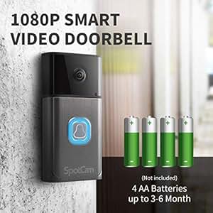 Amazon.com : SpotCam Video Doorbell Pro, Wi-Fi Enabled