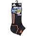 adidas Men's Climacool Ii Low Cut Socks (2 Pack), Black Onix Marl/Solar Orange/Grey, One Size